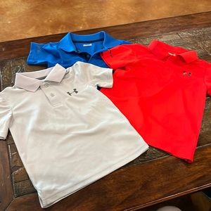 Under armour golf shirts
